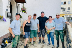 Flutkatastrophe2021: Schmidtgartenbau bei der Unterstützung