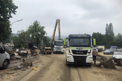 Flutkatastrophe2021: Schmidtgartenbau bei der Unterstützung